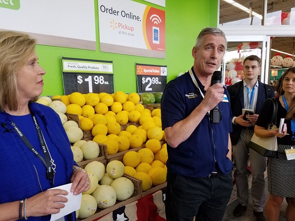 Walmart U.S. CEO Greg Foran says the Neighborhood Market prototype "will be progressively introduced."